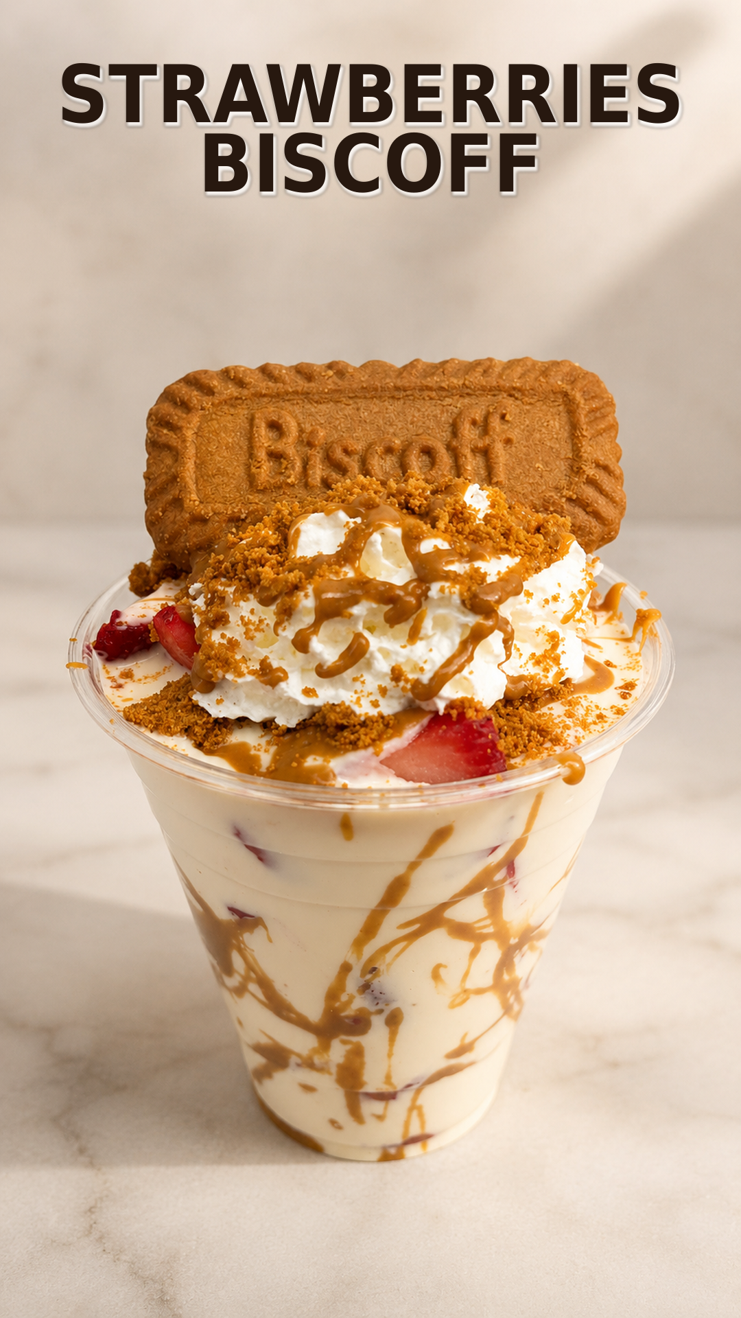 Strawberries Biscoff